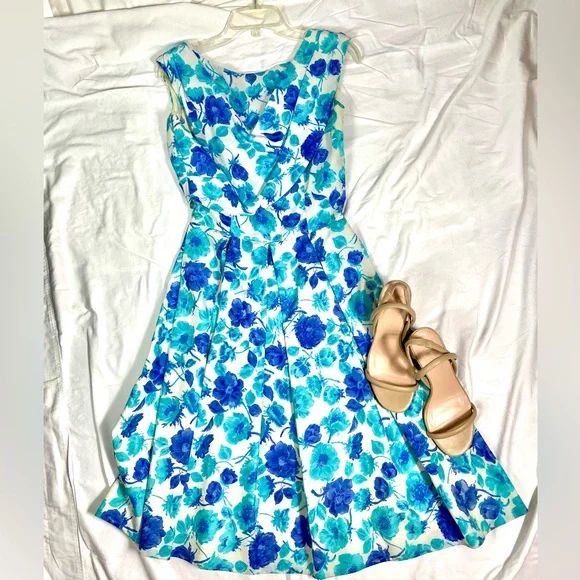 Vintage 50s Brunch/Prom/Party Dress - Picture 8 of 9